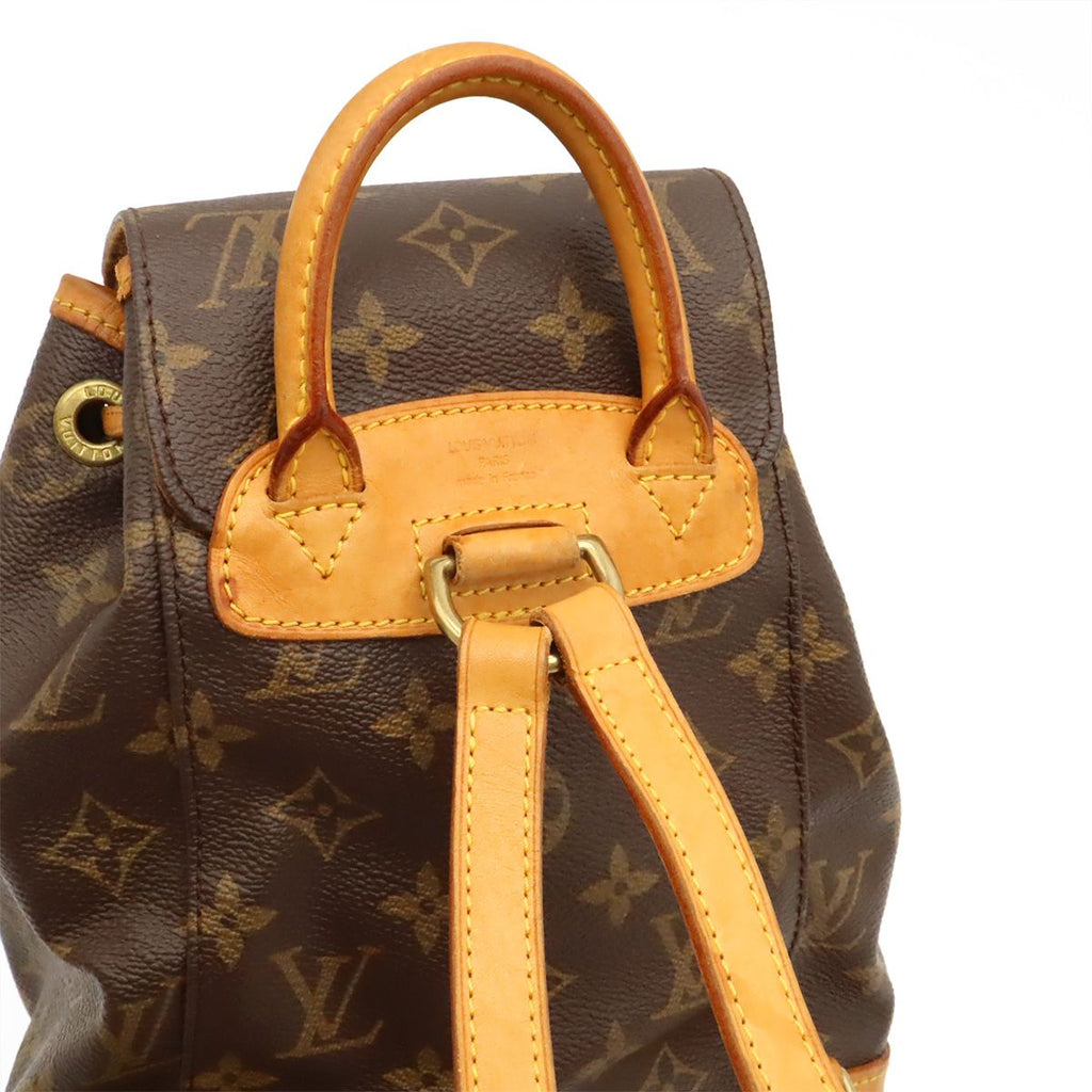 Louis Vuitton Monogram Mini Montsouris Mini Backpack Shoulder — view 4