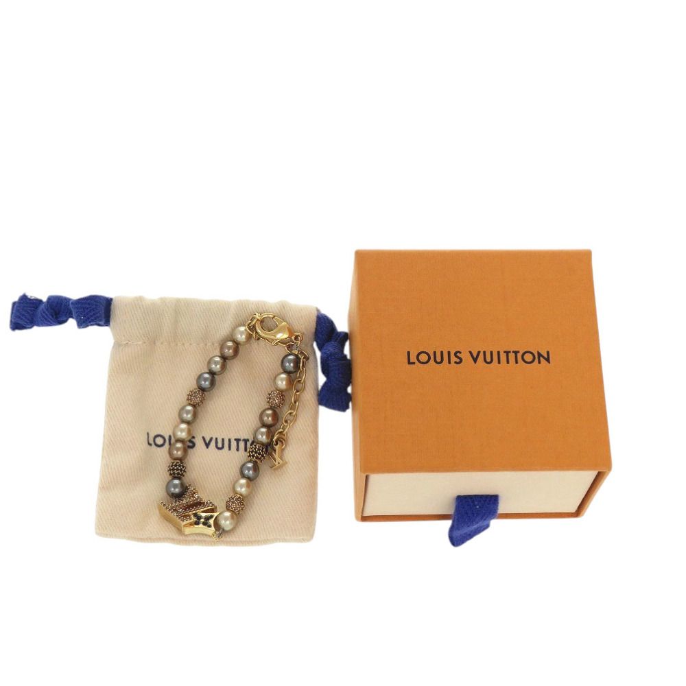 Louis Vuitton Dandy Metal Gold Bracelet — view 2
