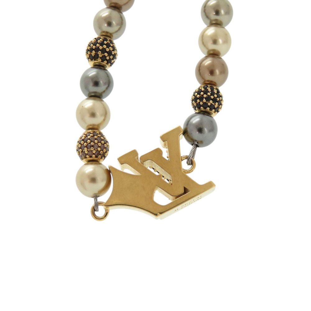 Louis Vuitton Dandy Metal Gold Bracelet — view 5