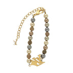 Louis Vuitton Dandy Metal Gold Bracelet — view 3