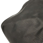 Louis Vuitton Epi Keepall 50 Boston Bag Purse Leather Noir Black Gold — view 4