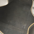 Louis Vuitton Epi Keepall 50 Boston Bag Purse Leather Noir Black Gold — view 8