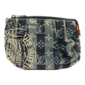 Louis Vuitton Monogram Denim Trousse Raye Makeup Pouch Mini Case Blue