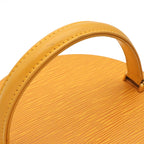 Louis Vuitton Epi Cannes Handbag Vanity Bag Leather Tassili Yellow — view 5
