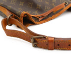 Louis Vuitton Monogram Petit Noe Shoulder Bag Semi Drawstring — view 8