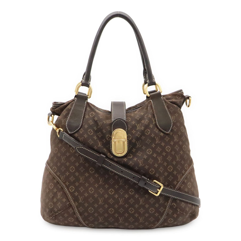 Louis Vuitton Monogram Idylle Elegy Tote 2-Way Shoulder Bag Canvas Fuzan Brown