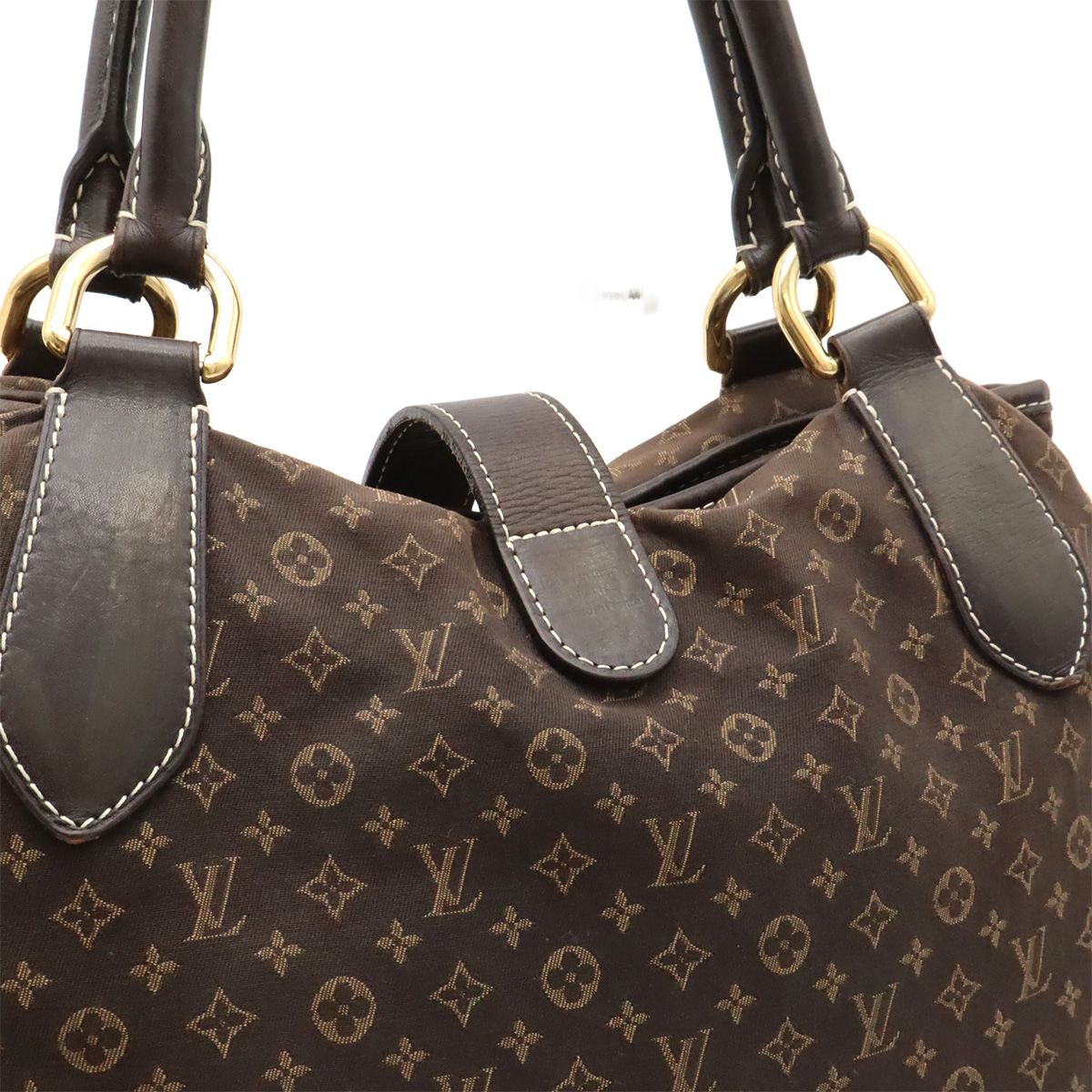 Louis Vuitton Monogram Idylle Elegy Tote 2-Way Shoulder Bag Canvas Fuzan Brown — view 8