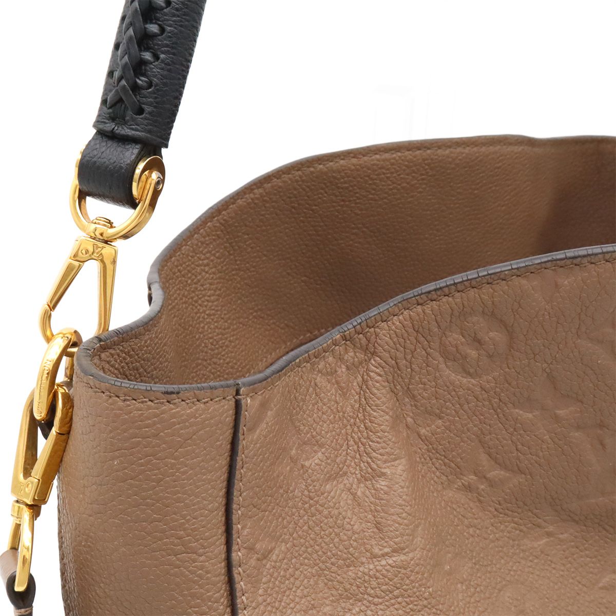 Louis Vuitton Monogram Empreinte Bagatelle 2-Way Shoulder Bag Semi Taupe — view 4