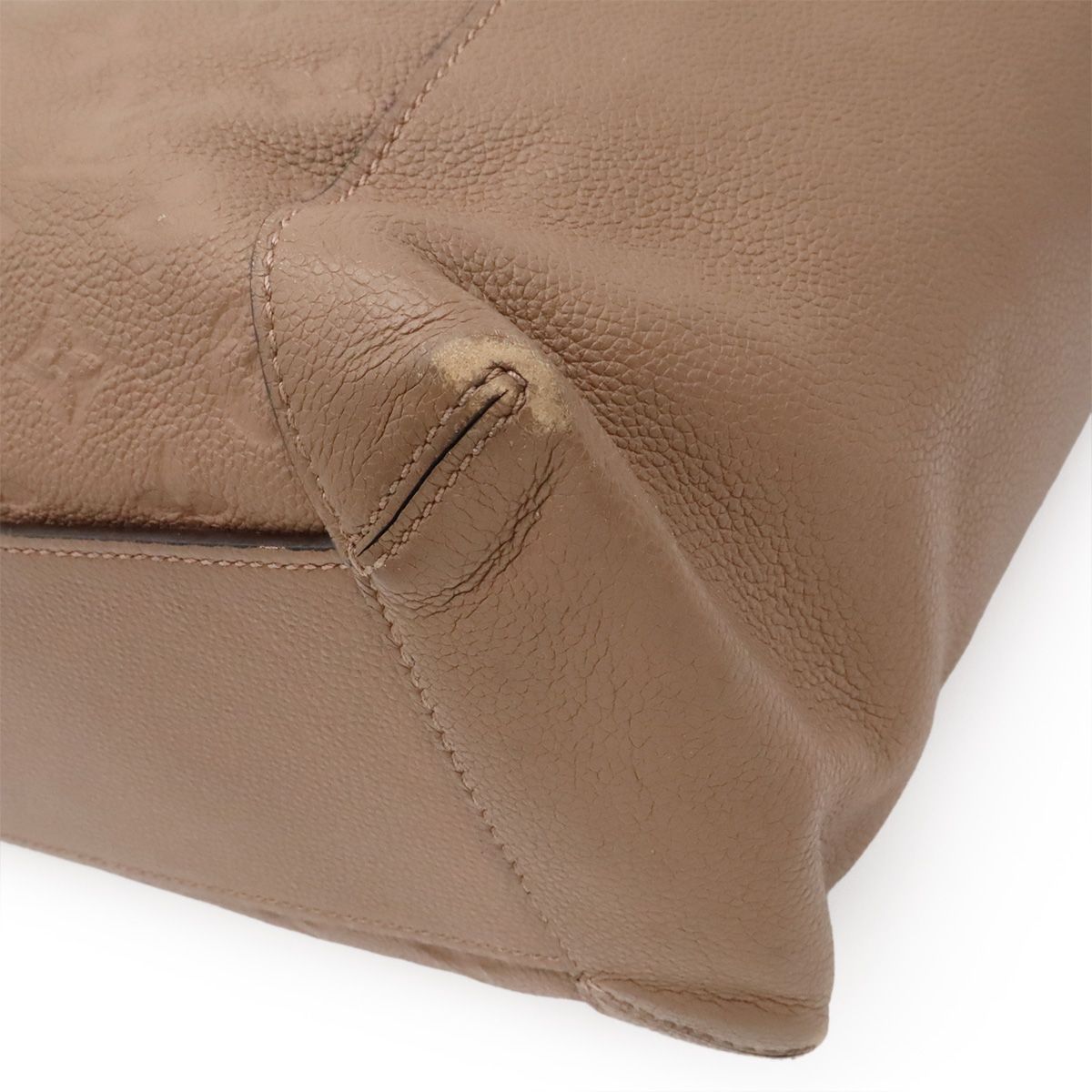 Louis Vuitton Monogram Empreinte Bagatelle 2-Way Shoulder Bag Semi Taupe — view 3