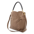 Louis Vuitton Monogram Empreinte Bagatelle 2-Way Shoulder Bag Semi Taupe — view 2