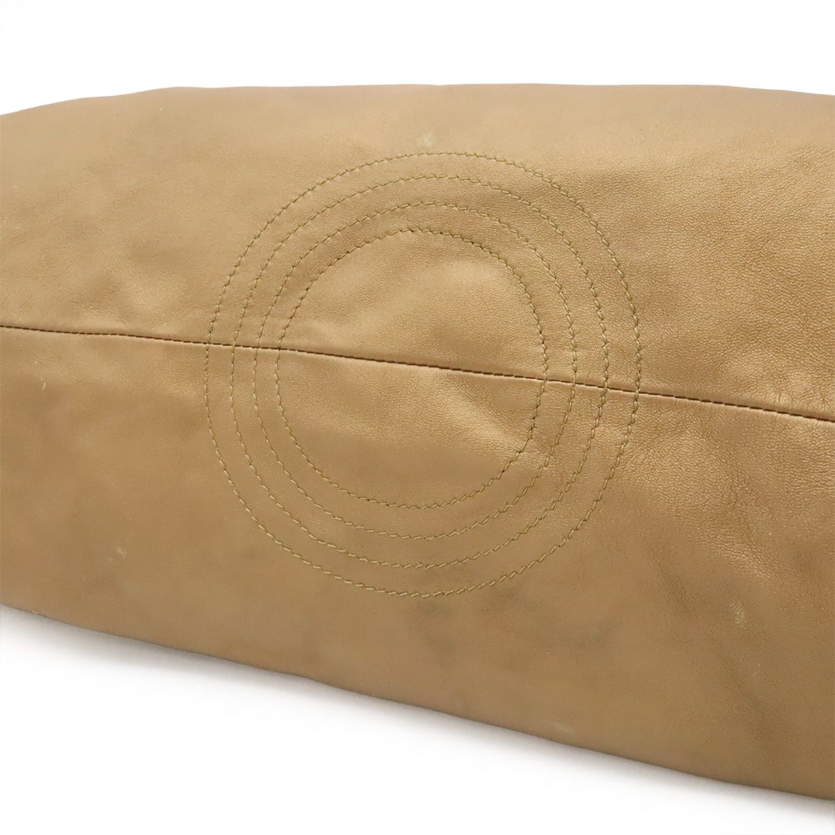 Loewe Anagram Nappa Aire Handbag Leather Champagne Gold — view 3