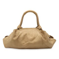 Loewe Anagram Nappa Aire Handbag Leather Champagne Gold