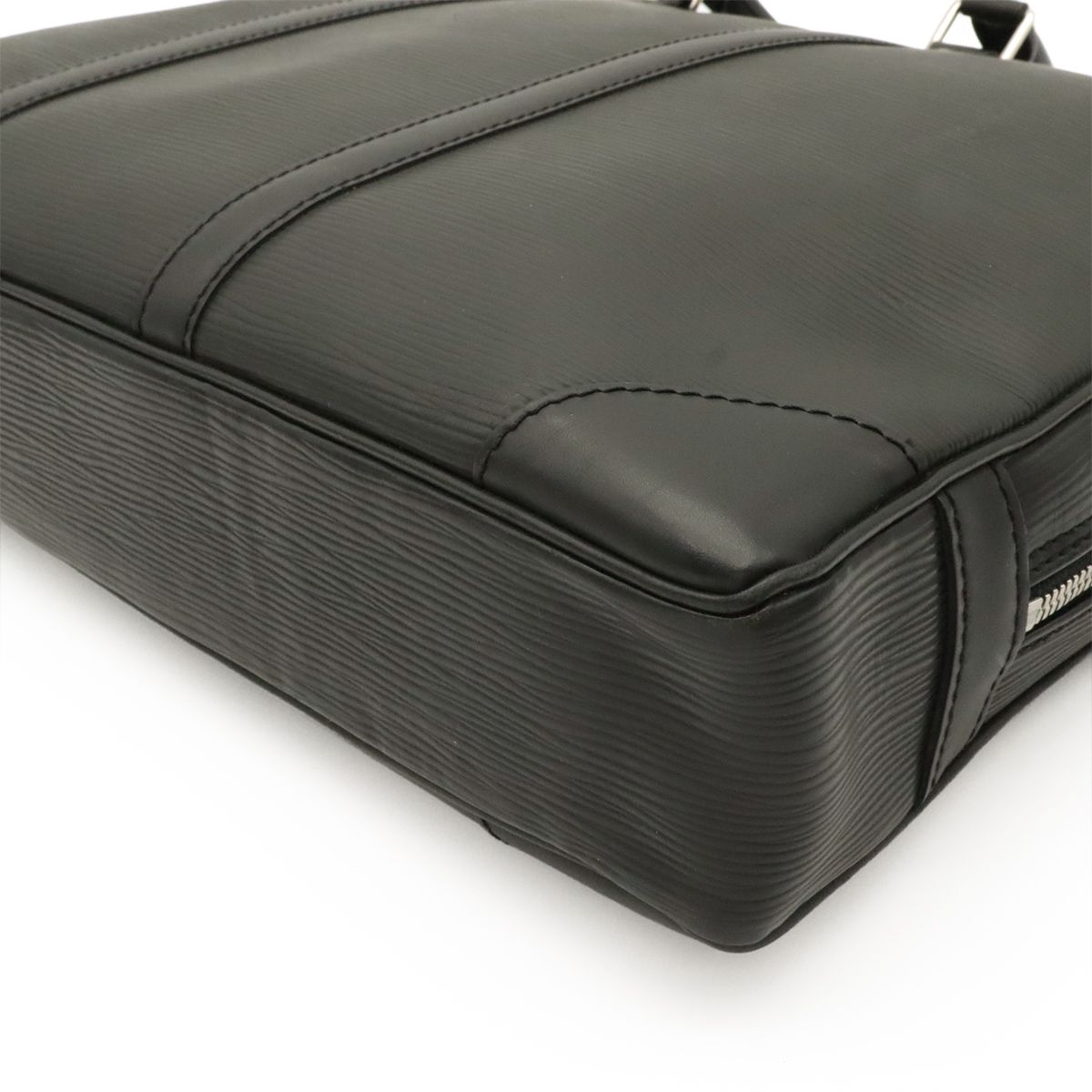 Louis Vuitton Epi Pdv Porte Documents Voyage Business Briefcase Noir Black — view 3
