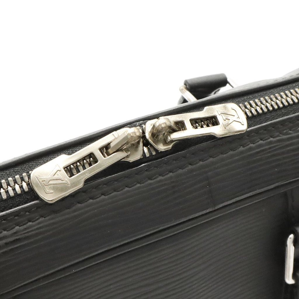 Louis Vuitton Epi Pdv Porte Documents Voyage Business Briefcase Noir Black — view 5