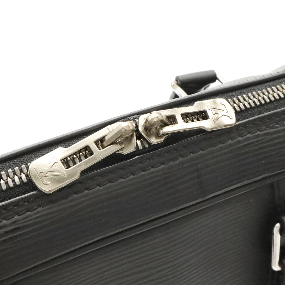 Louis Vuitton Epi Pdv Porte Documents Voyage Business Briefcase Noir Black — view 5