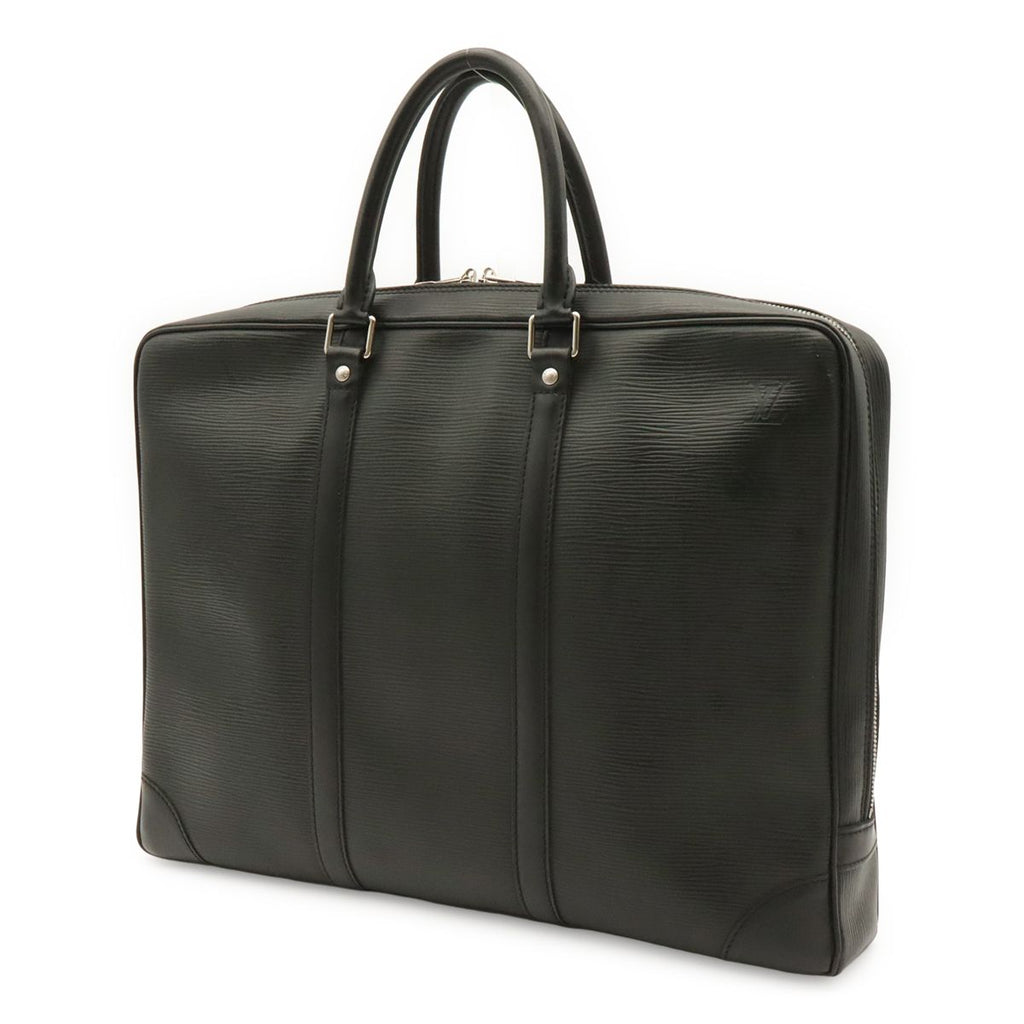 Louis Vuitton Epi Pdv Porte Documents Voyage Business Briefcase Noir Black — view 2