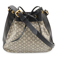 Louis Vuitton Monogram Idylle Noe PM Shoulder Bag Drawstring Navy