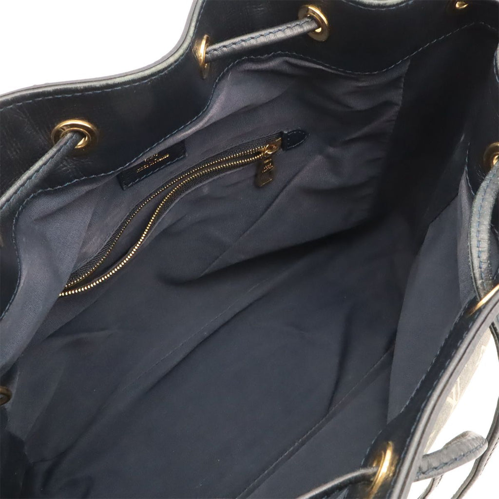 Louis Vuitton Monogram Idylle Noe PM Shoulder Bag Drawstring Navy — view 7