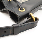 Louis Vuitton Monogram Idylle Noe PM Shoulder Bag Drawstring Navy — view 8