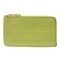 Loewe Repeat Anagram Leather Green Coin Case Card Fragment