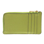 Loewe Repeat Anagram Leather Green Coin Case Card Fragment — view 3
