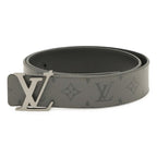 Louis Vuitton Monogram Eclipse Reverse Ceinture LV Initial 40 Reversible Belt