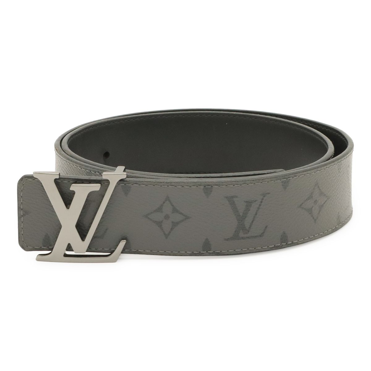 Louis Vuitton Monogram Eclipse Reverse Ceinture LV Initial 40 Reversible Belt