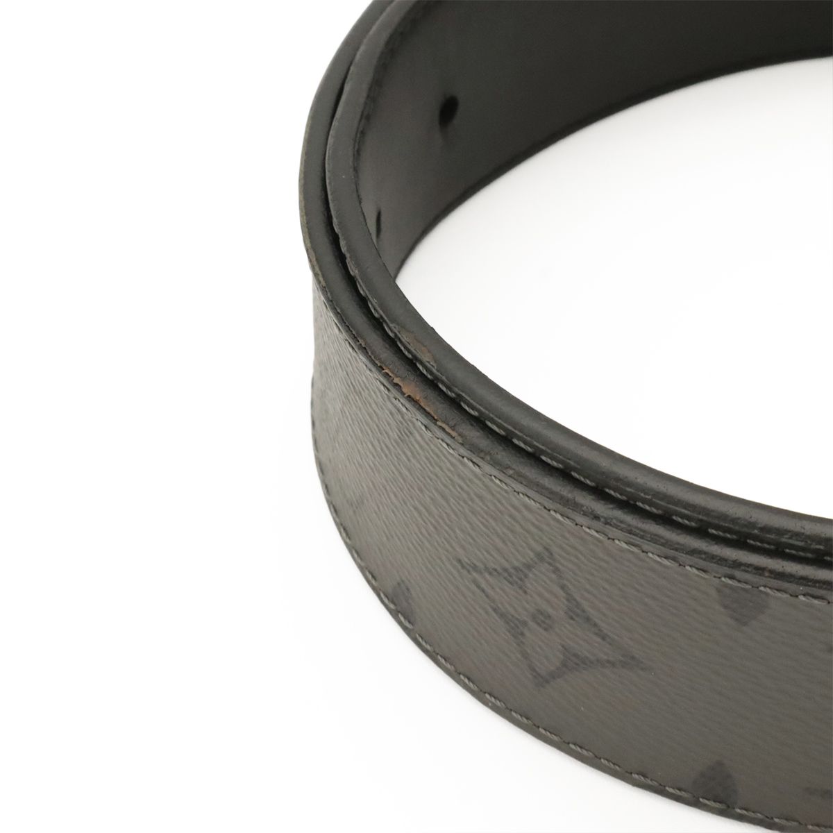 Louis Vuitton Monogram Eclipse Reverse Ceinture LV Initial 40 Reversible Belt — view 6