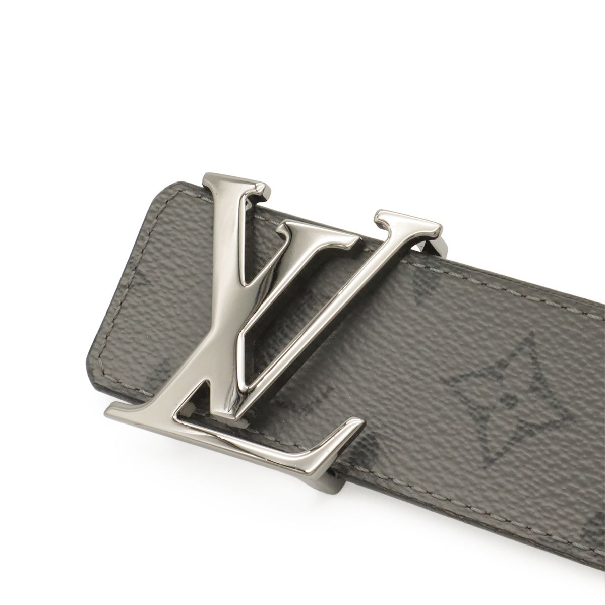 Louis Vuitton Monogram Eclipse Reverse Ceinture LV Initial 40 Reversible Belt — view 3