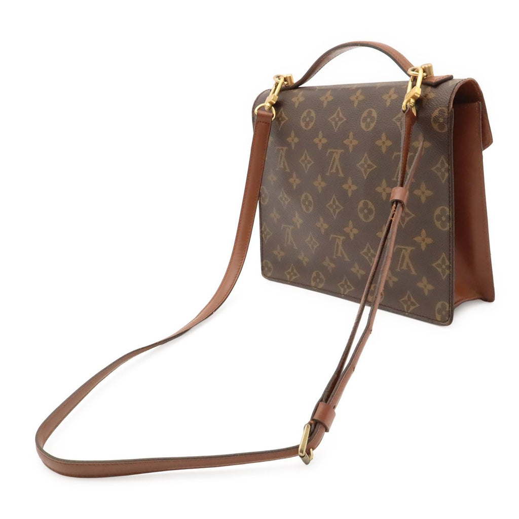 Louis Vuitton Monogram Monceau 26 Clutch 2-Way — view 2