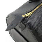 Louis Vuitton Epi Speedy 30 Boston Bag Leather Noir Black — view 5