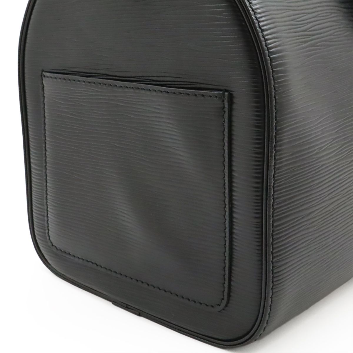 Louis Vuitton Epi Speedy 30 Boston Bag Leather Noir Black — view 8