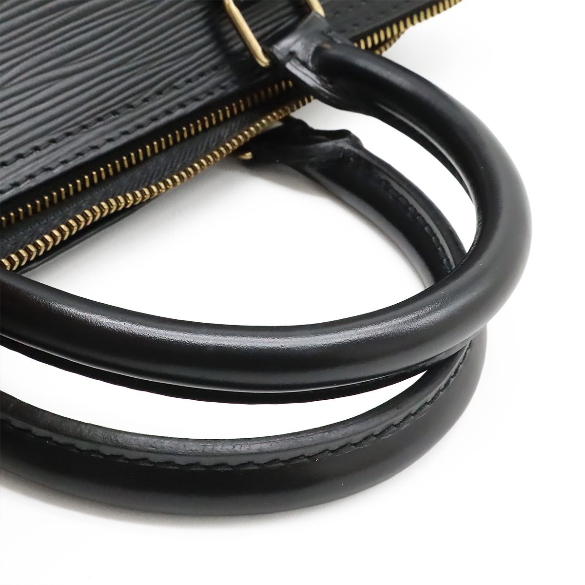 Louis Vuitton Epi Speedy 30 Boston Bag Leather Noir Black — view 4