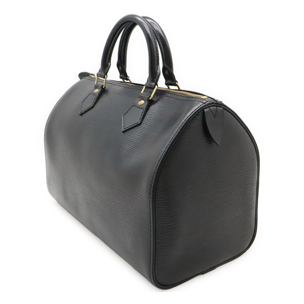 Louis Vuitton Epi Speedy 30 Boston Bag Leather Noir Black — view 2