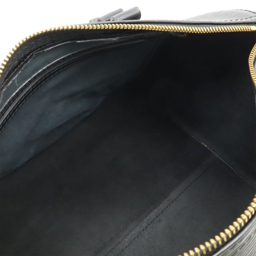 Louis Vuitton Epi Speedy 30 Boston Bag Leather Noir Black — view 6