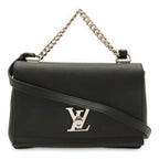 Louis Vuitton Lockme II 2 BB Shoulder Bag 2-Way Chain Handle Noir Black