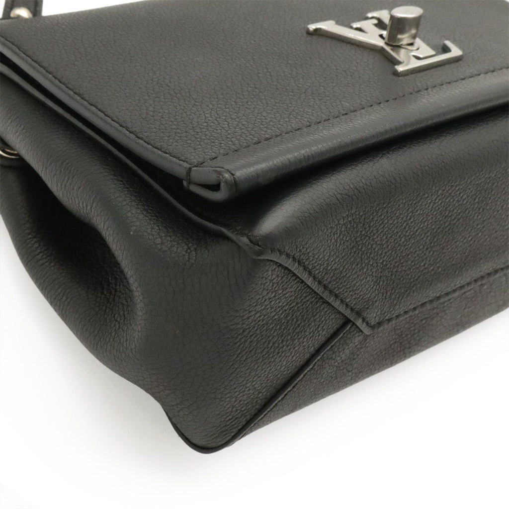 Louis Vuitton Lockme II 2 BB Shoulder Bag 2-Way Chain Handle Noir Black — view 3