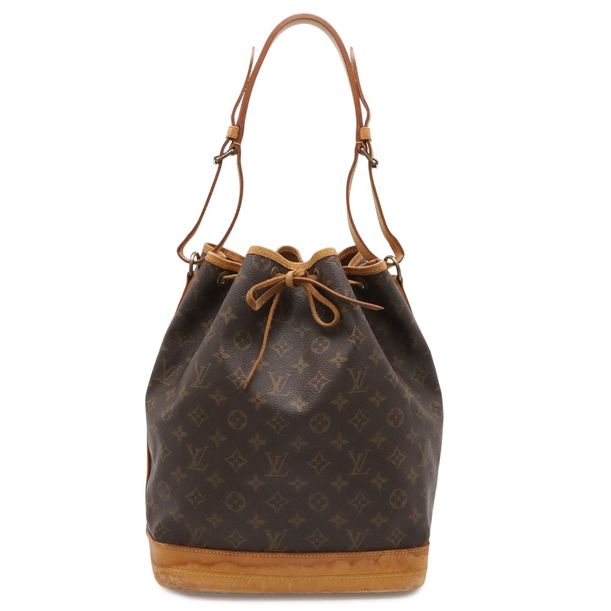 Louis Vuitton Monogram Noe Shoulder Bag Semi Drawstring