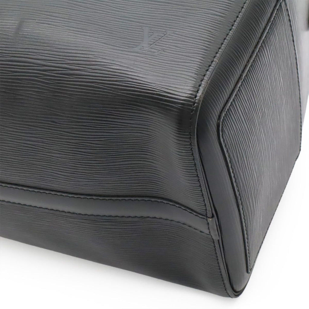 Louis Vuitton Epi Speedy 35 Boston Bag Leather Noir Black — view 3