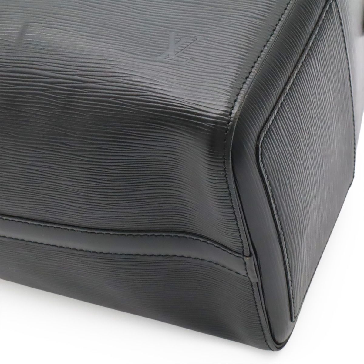 Louis Vuitton Epi Speedy 35 Boston Bag Leather Noir Black — view 3