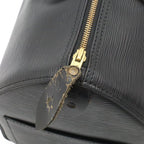 Louis Vuitton Epi Speedy 35 Boston Bag Leather Noir Black — view 5