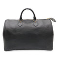 Louis Vuitton Epi Speedy 35 Boston Bag Leather Noir Black