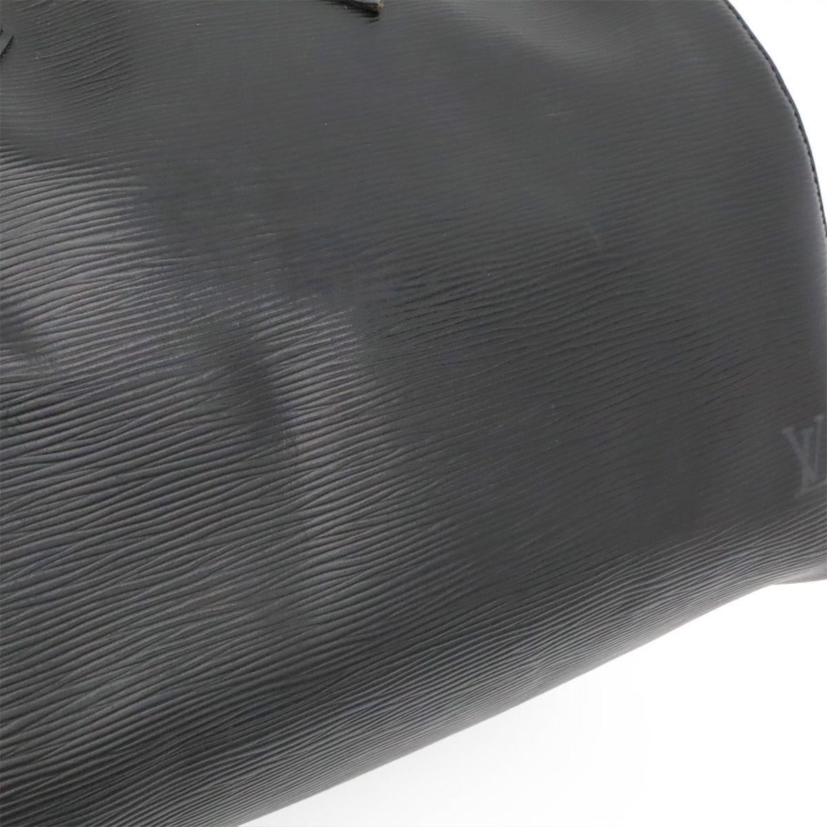 Louis Vuitton Epi Speedy 35 Boston Bag Leather Noir Black — view 8