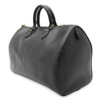 Louis Vuitton Epi Speedy 35 Boston Bag Leather Noir Black — view 2