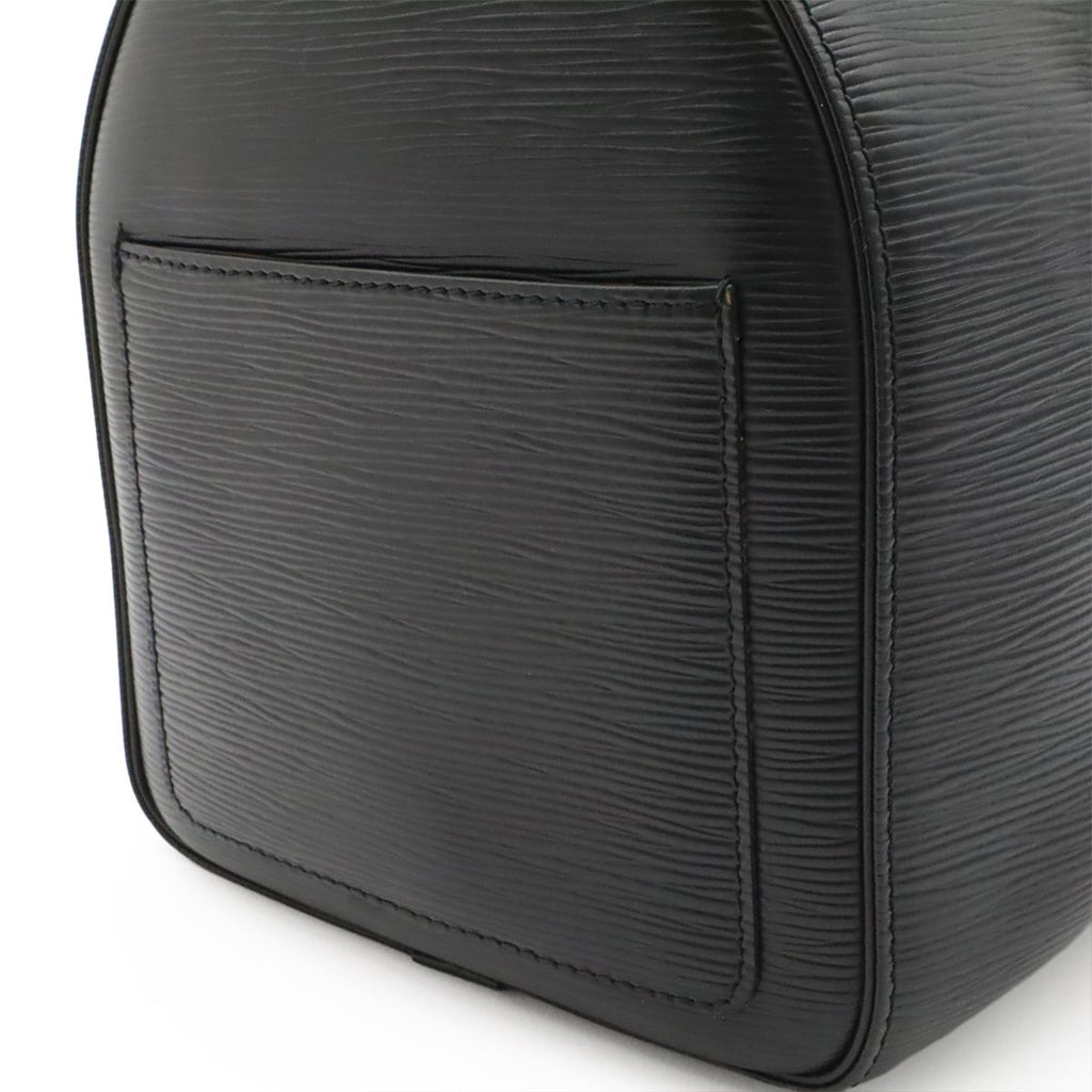 Louis Vuitton Epi Speedy 35 Boston Bag Leather Noir Black — view 7