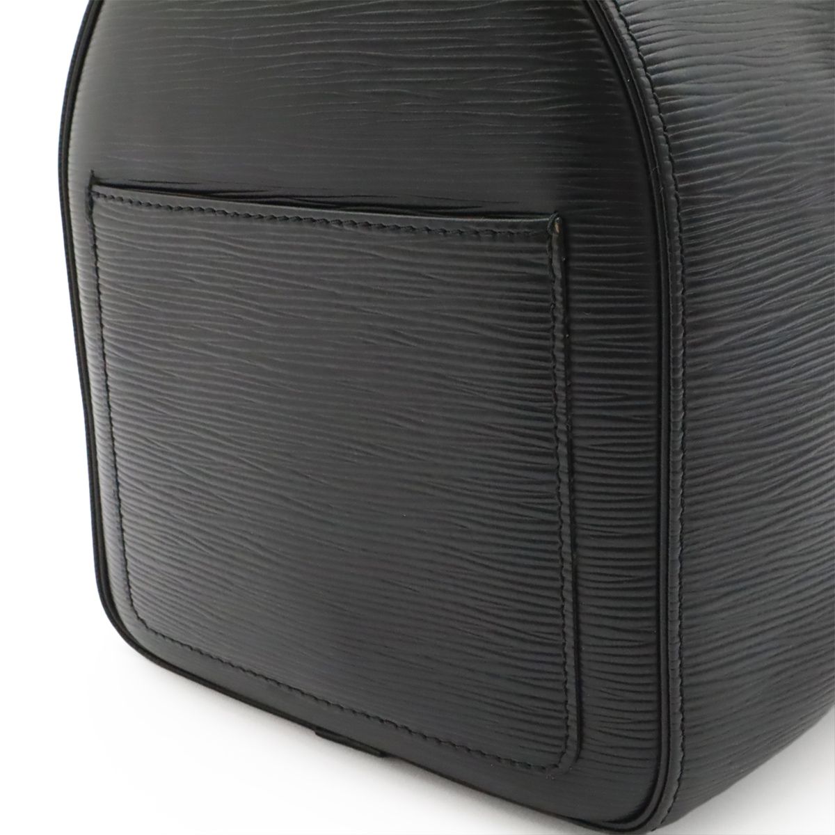 Louis Vuitton Epi Speedy 35 Boston Bag Leather Noir Black — view 7