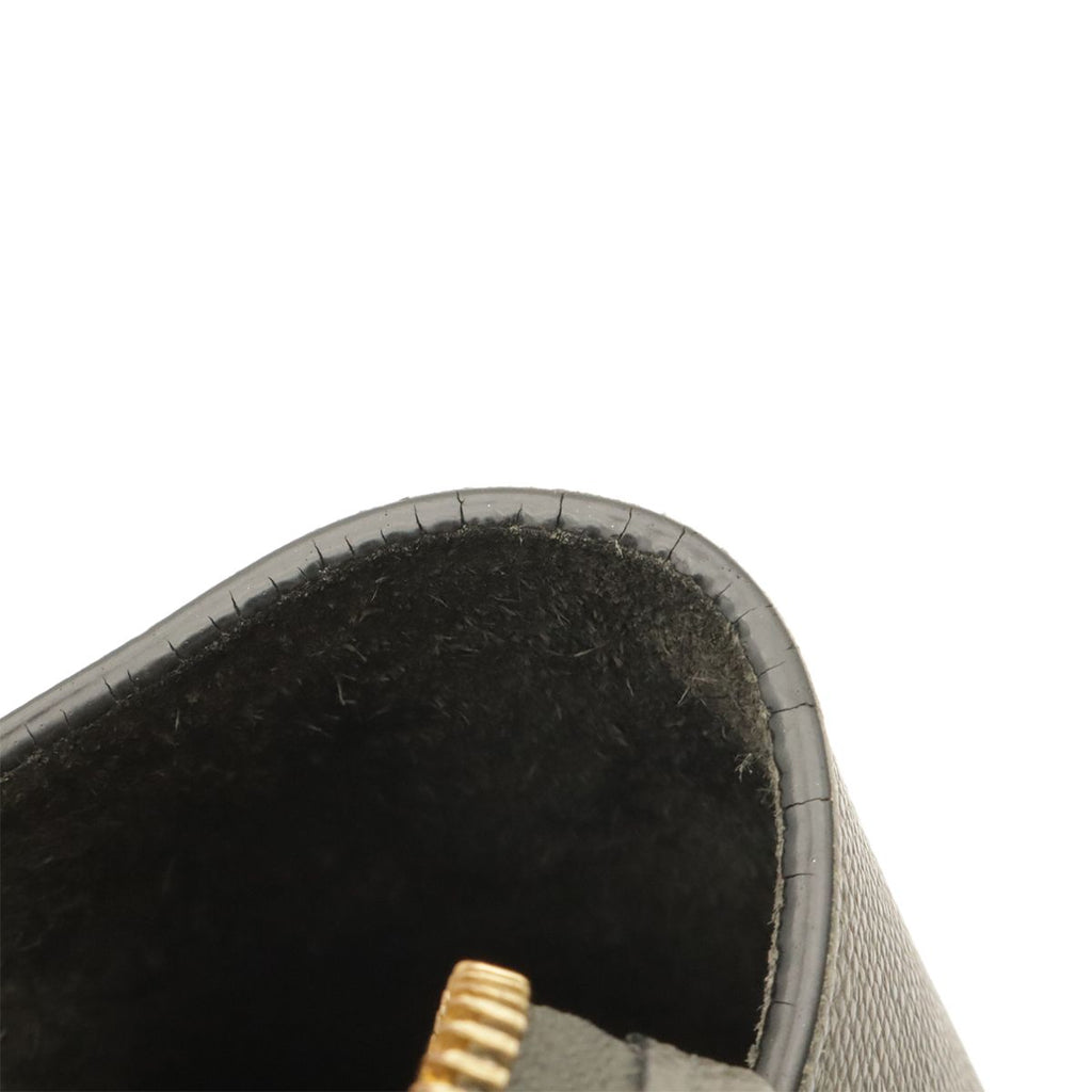 Celine Handbag Micro 2-Way Crossbody Leather Gray Gold — view 8