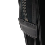 Bottega Veneta Intrecciato Business Briefcase Documents Purse Leather Black — view 5