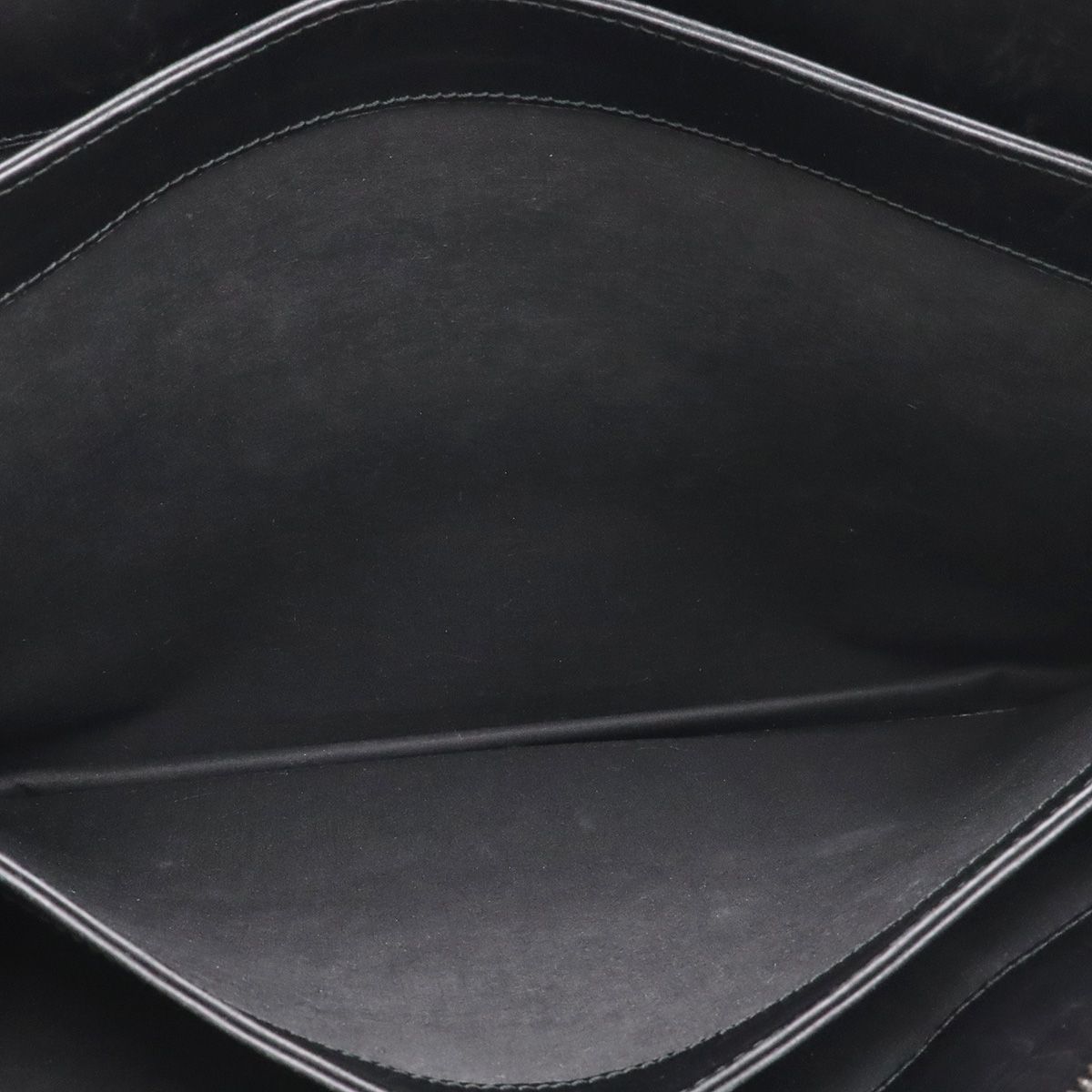 Bottega Veneta Intrecciato Business Briefcase Documents Purse Leather Black — view 8