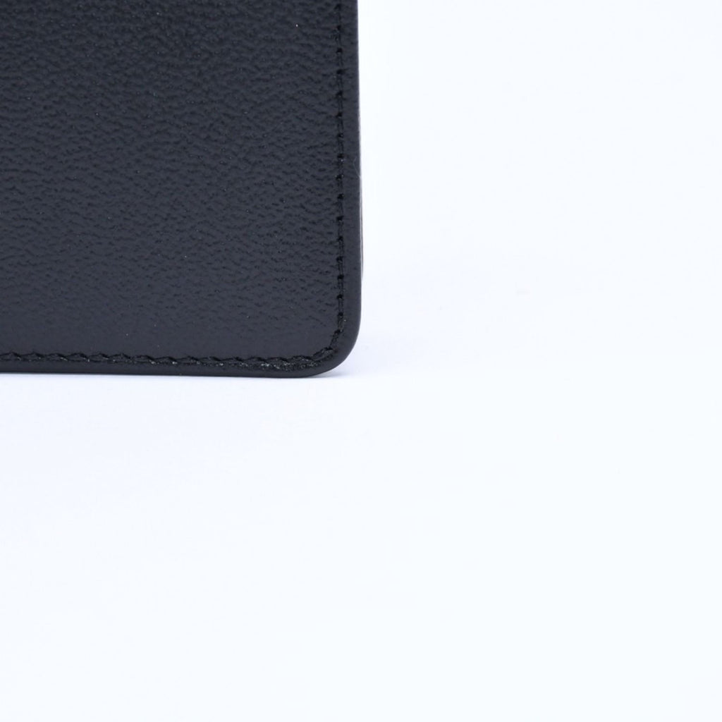 Chanel CC Logo Notebook Cover Book Black Gold Agenda — view 6